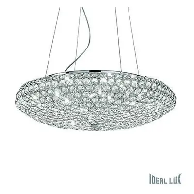 Závěsné svítidlo Ideal Lux King SP12 cromo 088013 chromové 65cm - IDEALLUX