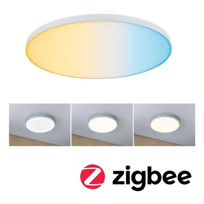 LED Panel Smart Home Zigbee Velora kruhové 400mm měnitelná bílá bílá stmívatelné - PAULMANN