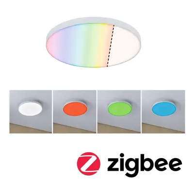 LED Panel Smart Home Zigbee Velora kruhové 300mm RGBW bílá stmívatelné - PAULMANN