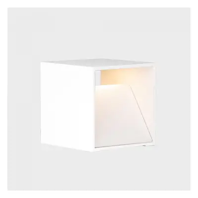 507081WWW3 KUBIQ nástěnné svítidlo 100x100 mm bílá 8 W CRI >90 3000K Non-Dimm - KOHL-Lighting