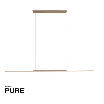 Závěsné svítidlo PURE Surface bronz 160x25 nastavitelná výška 3000K - PAUL NEUHAUS