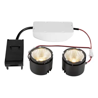 NEW TRIA® DOUBLE LED modul, 2700K, 38°, PHASE, černá - BIG WHITE (SLV)