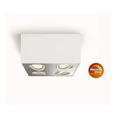 LED Bodové svítidlo Philips Box 50494/31/P0 bílé 4x4,5W - PHILIPS (915005528301)