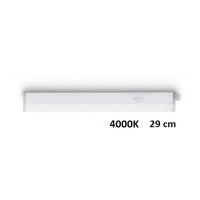 LED nástěnné lineární svítidlo Philips Linear 31232/31/P3 4000K bílé, 29 cm - PHILIPS (915005499