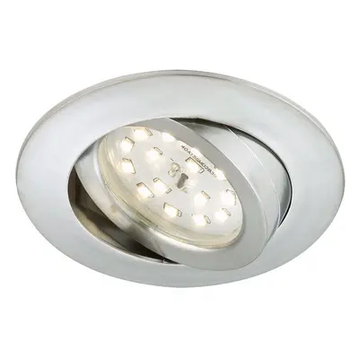 LED vestavné svítidlo, pr. 8,2 cm, 5 W, hliník - BRILONER