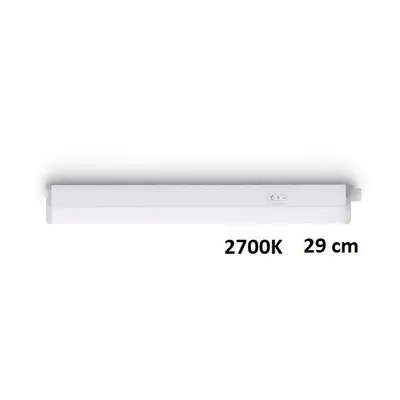 LED nástěnné lineární svítidlo Philips Linear 31232/31/P0 2700K bílé, 29 cm - PHILIPS (915005499