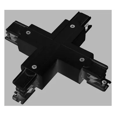 LED2 PRO-0437-B PRO TRACK X-CONNECTOR BLACK černá - LED2 Lighting