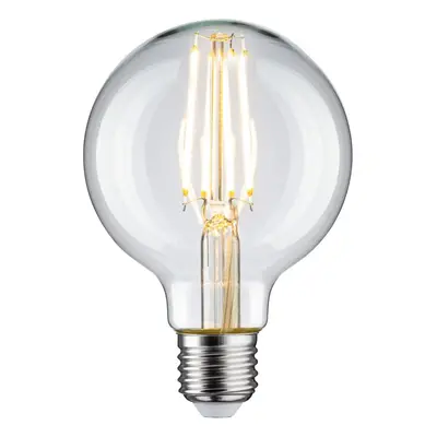 Filament 230V LED Globe G80 E27 7,5W 2700K čirá - PAULMANN