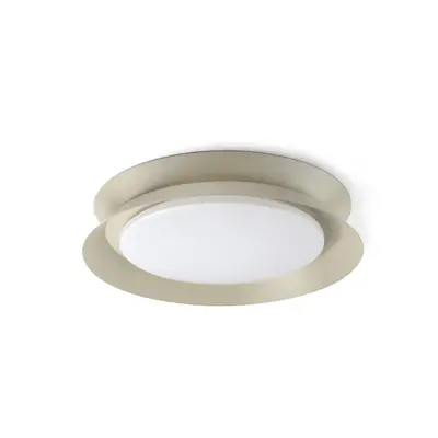 TENDER Grey ceiling lamp 2700K - FARO