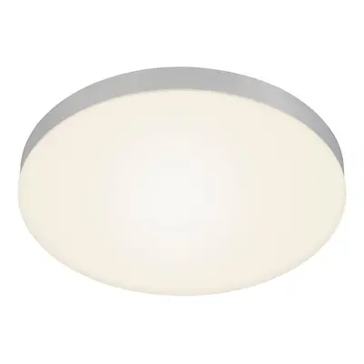 LED stropní svítidlo, pr. 38,7 cm, 24,5 W, stříbrná - BRILONER