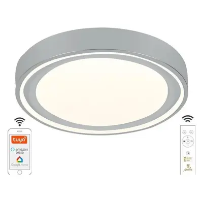 Stmívatelné stropní svítidlo LED 48W 2700-6500K Wi-Fi Tuya + dálkové ovládání - NEDES