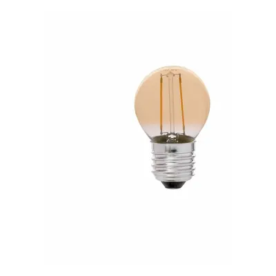 LED žárovka G45 E27 2W filament AMBER 2200K - FARO