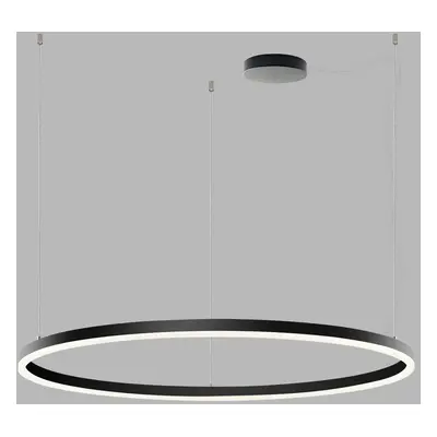 LED2 Závěsné svítidlo CIRCLE 100 P-Z, B TRIAC DIM 80W 3000K/4000K černá - LED2 Lighting