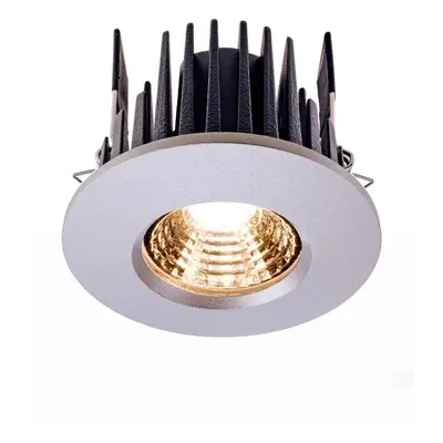 Kapego COB Downlight IP65 8W 2700K stříbrná 350mA - LIGHT IMPRESSIONS