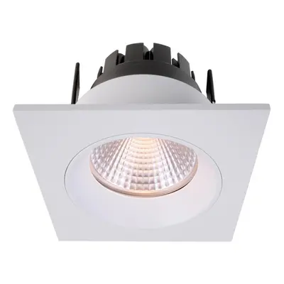 Zápustné svítidlo Orionis hranaté bílé LED 6,50W 2700K 645lm - LIGHT IMPRESSIONS