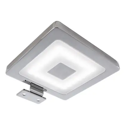 Deko-Light nábytkové přisazené svítidlo zrcadlové hranaté 12V DC 4,5W 4000 K 300 lm 97,5 stříbrn