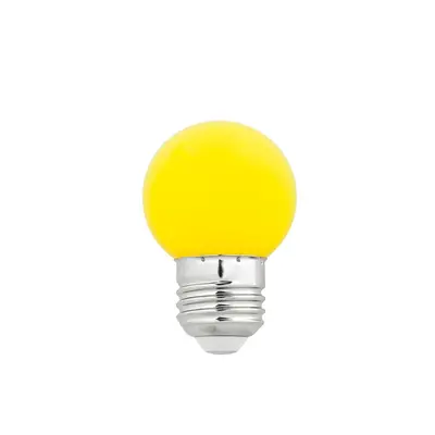 LED žárovka G45 žlutá E27 1W - FARO