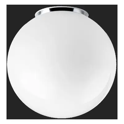 SKAT 2 stropní/nástěnné plastové svítidlo chrom / bílá IP65 3000 K 20W LED - OSMONT