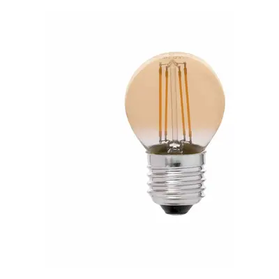 LED žárovka G45 E27 4W filament AMBER DIM 2200K - FARO