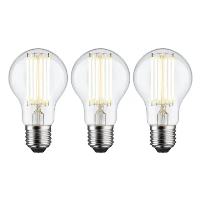 Eco-Line Filament 230V LED žárovka E27 3ks-sada 5W 3000K čirá - PAULMANN