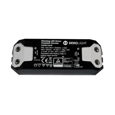 Deko-Light LED-napájení BASIC, DIM, CC, D350012UF/12W konstantní proud 350 mA IP20 stmívatelné 1