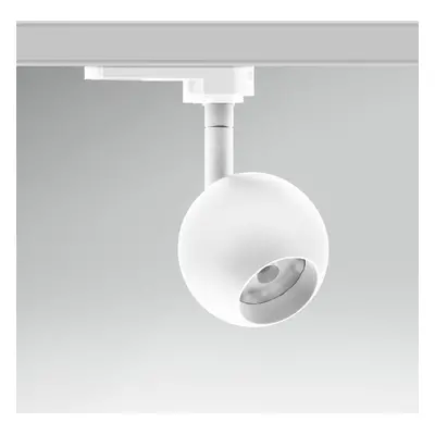 Svítidlo pro 3fázovou lištu REGIA SHOP MINI SPHERE bílá LED 10W 3000K CRI90 UGR16 - CENTURY