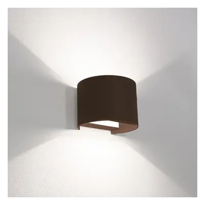 Venkovní nástěnné LED svítidlo up/down corten 10W 2700/4000/6500K IP65 - CENTURY