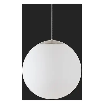 ADRIA S4 HP závěsné skleněné svítidlo nerez broušená / bílá IP40 3000 K 58W LED DALI - OSMONT