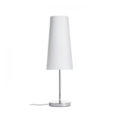 NYC/CONNY 15/30 stolní Monaco holubí šeď/stříbrné PVC/nikl 230V E27 7W - RED - DESIGN RENDL