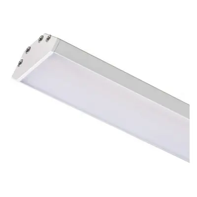 LED PROFILE J přisazený 1m eloxovaný hliník/matný akryl - RED - DESIGN RENDL