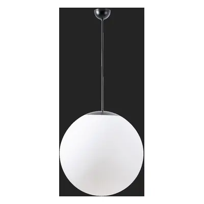 ADRIA S4 závěsné skleněné svítidlo černá / bílá IP40 3000 K 41W LED DALI - OSMONT