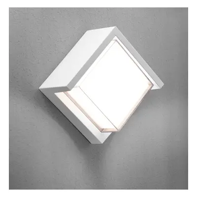 PURA LED venkovní nástěnné svítidlo Cube bílá 10W 4000K IP65 - CENTURY