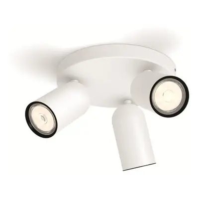 Bodové svítidlo Philips Pongee 50583/31/PN bílé 3x max.10W - PHILIPS (915005531101)