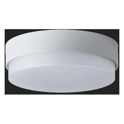 TRITON 2 stropní/nástěnné průmyslové plastové svítidlo stříbrná / bílá IP65 3000 K 27W LED nouzo