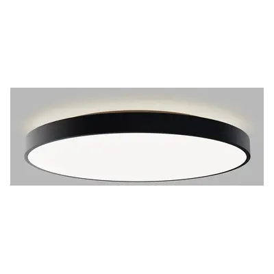 LED2 Stropní svítidlo RINGO II 80 P/N, B DALI/PUSH DIM 80+12W 3000K/4000K černá - LED2 Lighting