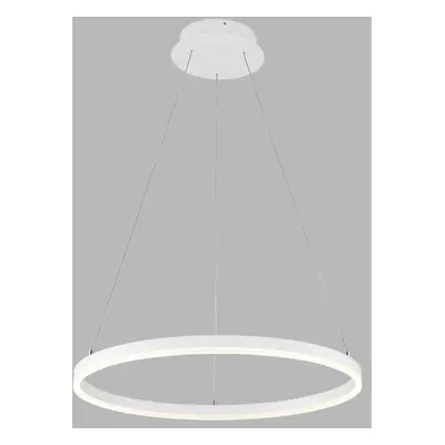 Svítidlo CIRCLE 60 P-Z, W DIM TRIAC 42W 3000K závěsné bílé - LED2 Lighting