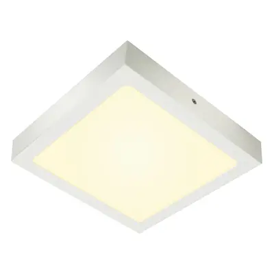 SENSER 24 Indoor, stropní LED svítidlo hranaté, bílé, 3000K - BIG WHITE (SLV)