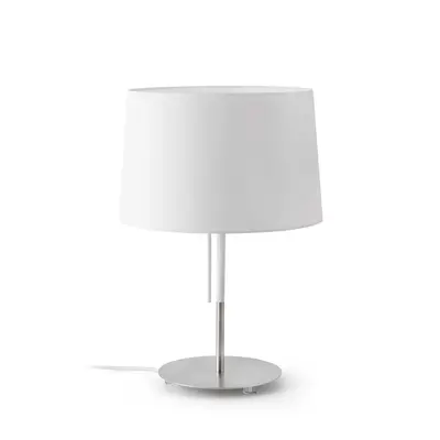 VOLTA bílá stolní lampa - FARO