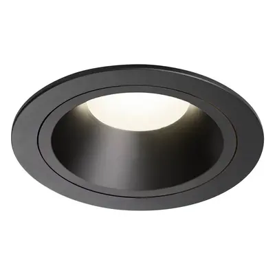 NUMINOS® DL L vnitřní LED zápustné stropní svítidlo černá/černá 4000 K 40° - BIG WHITE (SLV)