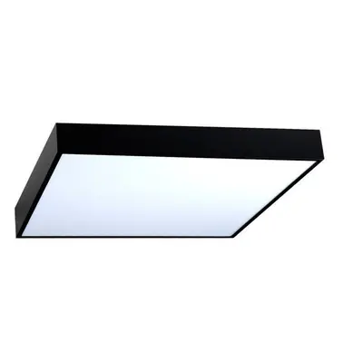 Stropní svítidlo ALABAMA S-LIGHT SQUARE LED 54,6W 4000K 5100lm 45x45cm černé (10194.45.SR.BK.OP.