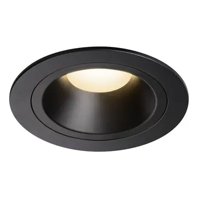 NUMINOS® DL M vnitřní LED zápustné stropní svítidlo černá/černá 3000 K 40° včetně listových pruž