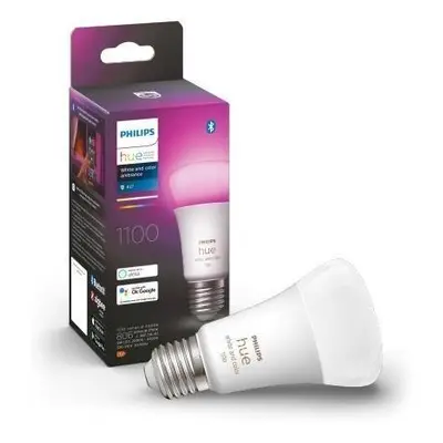 Hue Bluetooth LED White and Color Ambiance žárovka Philips 8719514291171 E27 A60 9W 1100lm 2000-