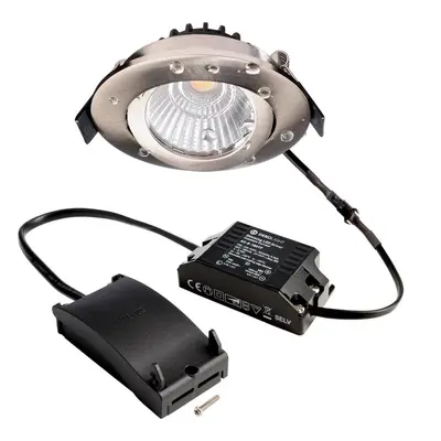 Deko-Light stropní vestavné svítidlo, Dione IP, 8,5 W, DIM, 4000 K, 220-240V 4000 K 800 lm nikl 