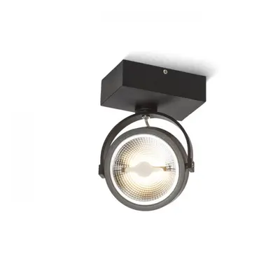 KELLY LED I nástěnná černá 230V LED 12W 24° 3000K - RED - DESIGN RENDL