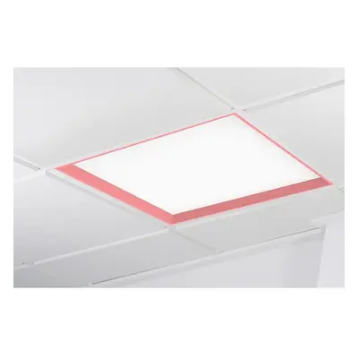 WINNER LED panel růžová 4000K opál DALI 37W čtverec - KOHL-Lighting