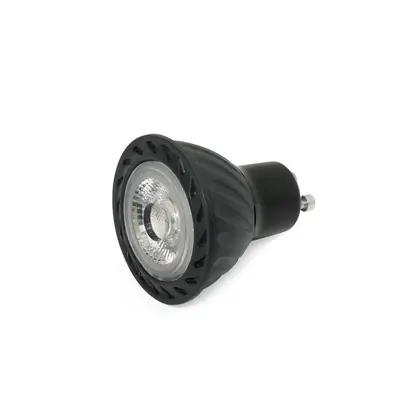 LED žárovka GU10 7W 4000K 60° černá - FARO