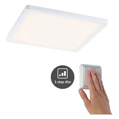 LED vestavné svítidlo Areo VariFit IP44 3-krokové-stmívatelné 230x230mm 16W 3.000K bílá - PAULMA