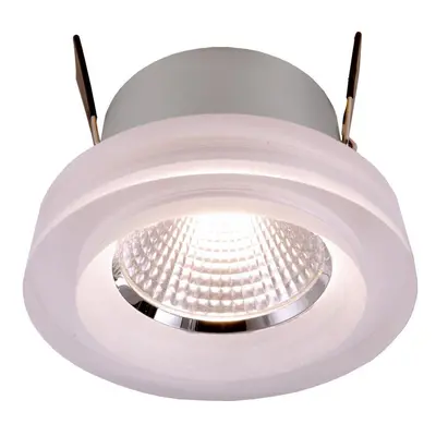 Zápustné svítidlo COB 68 akrylát čirý/satin LED 8W 2400-6500K 590lm - LIGHT IMPRESSIONS