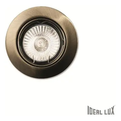 Podhledové bodové svítidlo Ideal Lux Swing FI1 brunito 083186 bronzové - IDEALLUX