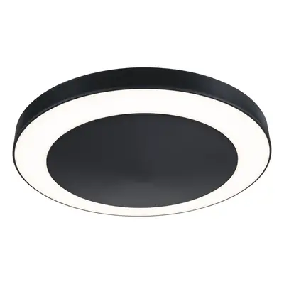 LED stropní svítidlo Circula soumrakový senzor a pohybové čidlo IP44 320mm 3000K 14W antracit - 